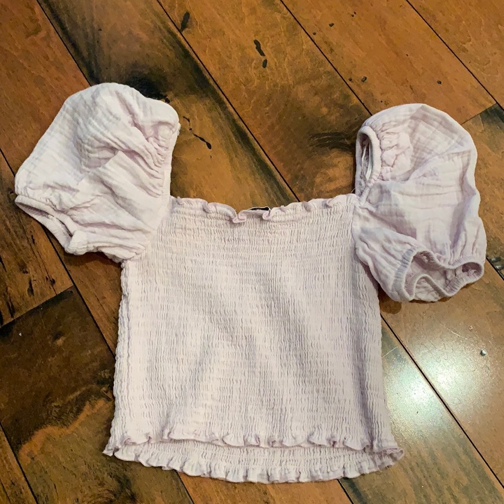 Lilac purple top